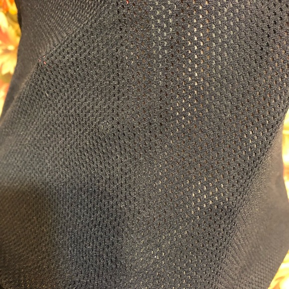 Black with White Polka Dot Workout Tank - Picture 4 of 8